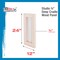 Unfinished Cradled Wood Panels for Painting, 2 Pack of 12x24 inch - Studio Birch Wooden Canvas Boards 3/4" Deep - Mixed-Media Craft, Acrylic, Oil, Encaustic, Paint Pouring Panel Board